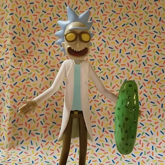 Vintage glazed ceramic pickle pin - Picture 3 of 8